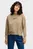 Женский бежевый свитшот KLJ ASYMMETRIC MOCK SWEAT