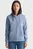 Женское голубое худи REG TONAL SHIELD ZIP