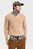 Мужская бежевая кофта COTTON WOOL RIB HALF ZIP