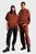 Коричневое худи TJCU ESS HOODIE GARMENT WASH (унисекс)