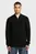 Мужская черная кофта Structure half zip knit