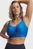 Женский синий бюстгальтер UA Infinity Mid 2.0 Bra