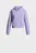 Детское сиреневое худи UA Rival Fleece Hoodie