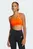 Женский оранжевый топ Optime Essentials Workout Light Support
