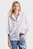 Женская белая блуза STUDDED FLORAL LACE SHIRT
