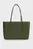 Женская оливковая сумка FOIL LOGO TOTE