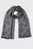 Женский синий шарф с узором TH DISTINCT JACQUARD SCARF