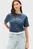 Жіноча синя футболка VARSITY