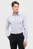 Мужская светло-серая рубашка SLIM FIT