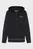 Жіноче чорне худі LOGO PIPING ZIP UP HOODIE