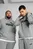 Чоловіче сіре худі Essentials No. 1 Logo Hoodie Men