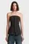 Женский черный топ Strapless