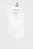Женские белые носки (2 пары) CK WOMEN SHORT SOCK  ROLL TOP