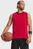 Мужская красная майка UA Hoops 695 Tank