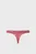 Женские розовые трусики с узором THONG