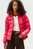 Женский красный пуховик BASIC HOODED DOWN JACKET