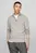 Мужская серая шерстяная кофта LAMBSWOOL ZIP MOCK