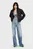Жіночий блакитний джинсовий топ Denim