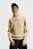 Чоловічий бежевий вовняний светр regular rollneck