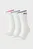 Білі шкарпетки (3 пари) Unisex Sport Crew Stripe Socks