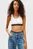 Женский белый топ TAPE BRA TOP