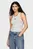 Женская белая майка в полоску THC CC MINI CABLE GS TANKSWEATER