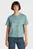 Женская голубая футболка EMBROIDERED INSTITUTIONAL TEE