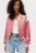 Жіночий рожевий бомбер TJW SCRIPT VARSITY JACKET