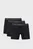 Мужские черные боксеры (3 шт)  BOXER BRIEF