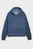 Синее худи Washed Out Graphic Boxy Hoodie Unisex (унисекс)