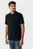 Мужское черное поло Jacquard polo regular fit