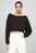 Женский черный свитшот TJW CRP OFF SHOULDER CREW