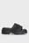Женские черные слайдеры TOOTHY COMBAT SANDAL IN DC