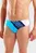 Мужские синие плавки STRIPEFLOW SWIM BRIEFS
