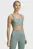 Женский мятный топ UA Infinity High Zip 2.0 Bra