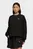 Жіночий чорний світшот Wardrobe Essentials Oversized Sweatshirt Women