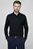 Мужская черная рубашка SLIM FIT