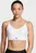 Женский белый топ UA Infinity Mid 2.0 Bra