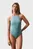 Женский голубой купальник HIGH NECK ONE PIECE-RP