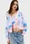 Женский розовый кардиган с узором CROP ARGYLE