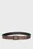 Мужской кожаный двусторонний ремень WARMTH BUCKLE