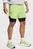 Чоловічі салатові шорти UA Peak Woven 2in1 Sts