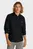 Мужская черная льняная рубашка LINEN COTTON SHIRT