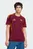 Мужская бордовая футболка AS Roma 25/26 Home