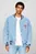 Чоловічий блакитний джинсовий бомбер LETTERMAN DENIM JKT EXT