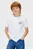 Детская белая футболка REG. CK SMALL GRAPHIC SS
