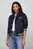 Жіночий темно-синій бомбер NON-PADDED VARSITY BOMBER JACKET