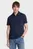 Чоловіче темно-синє поло SLEEK PIQUE SS ZIP POLO