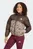 Дитяча коричнева куртка SYNTHETIC DOWN ALLOVER PRINT