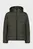 Чоловіча оливкова куртка ZIP HOOD FEEL WARM